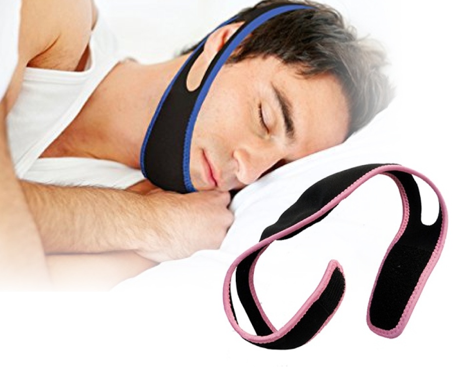 9 for an AntiSnoring Chin Strap, Choose from 2 Colours! Buytopia