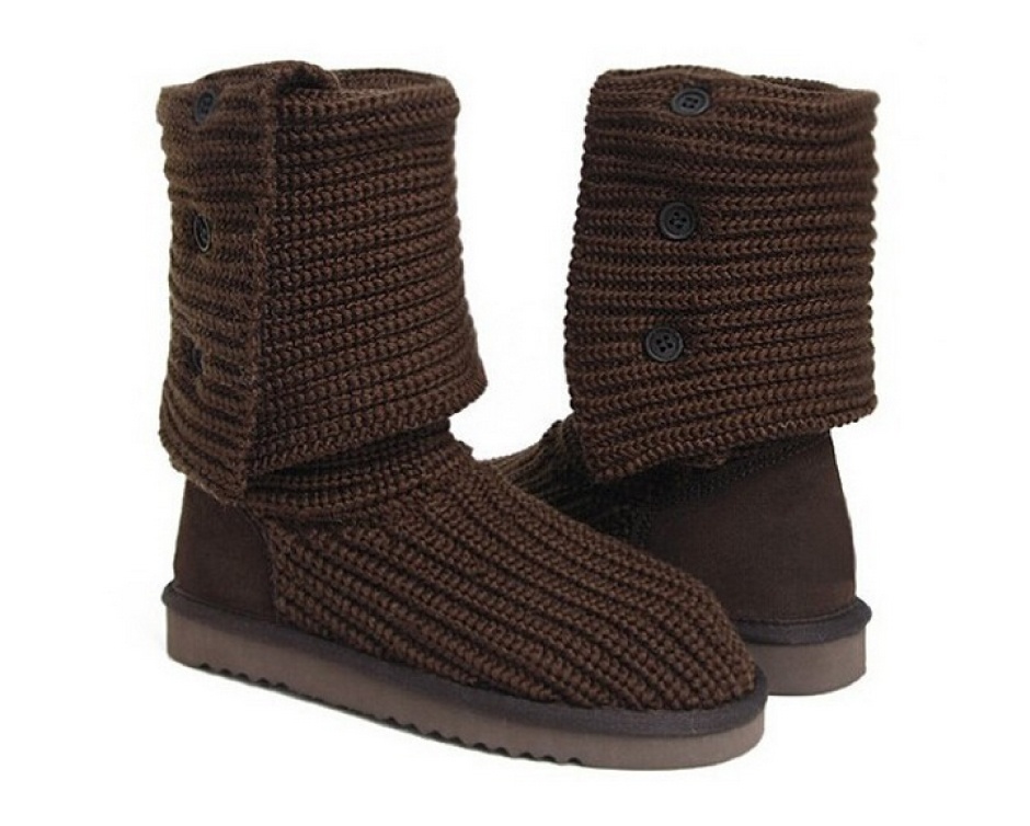49 for a Pair of UGG Inspired Wool Fabric Boots, Choose from 4 Colours