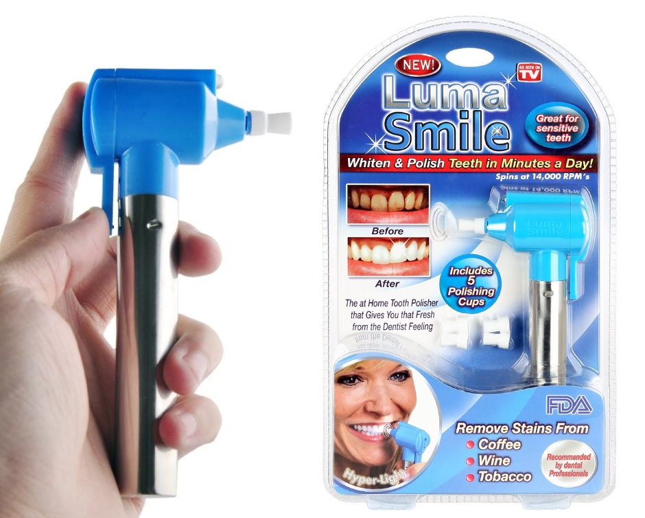 15 for Luma Smile Teeth Polish and Whitening Kit, Includes 5 Polishing