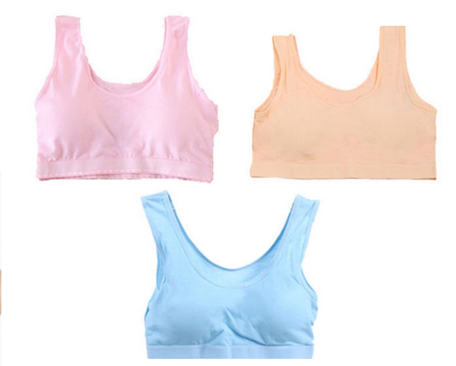 10 for a Set of 2 100 Cotton Padded Sports Bras Choose from 5