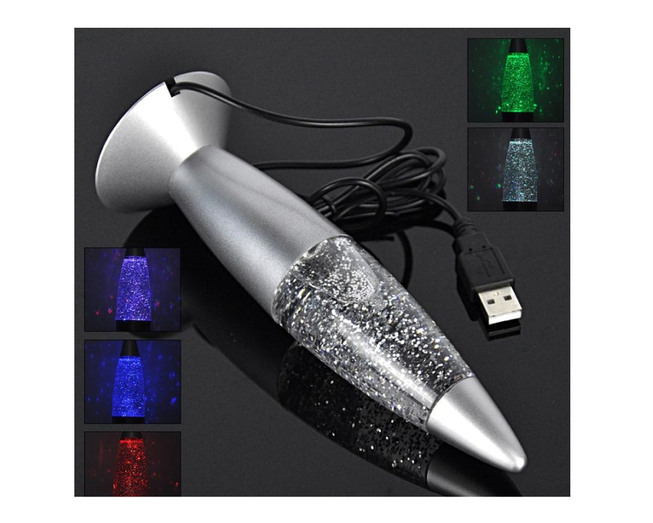 17 for a Cute Lava Lamp USB Night Light Buytopia