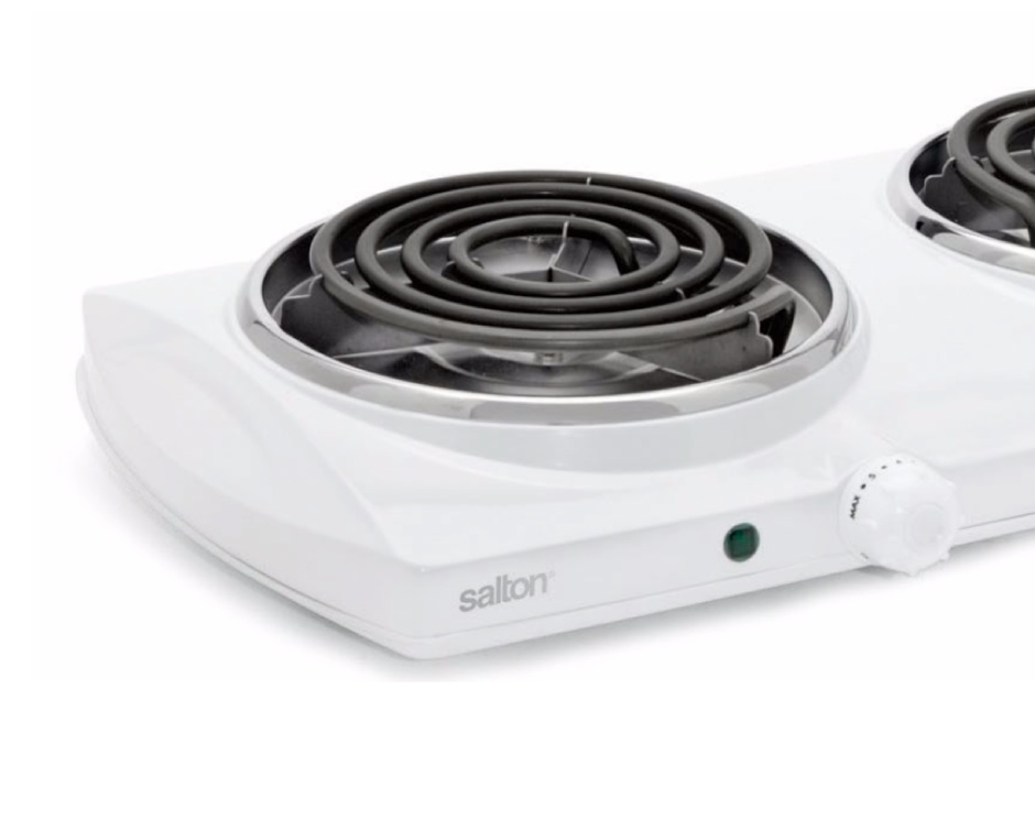 25 for a Salton Portable Double Burner Hot Plate Buytopia