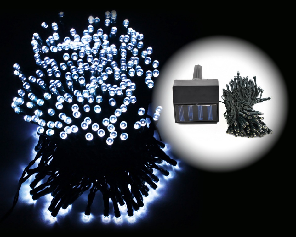USD 10 for a 17 Metres Long String of Solar Fairy Lights with 100 LEDs Buytopia