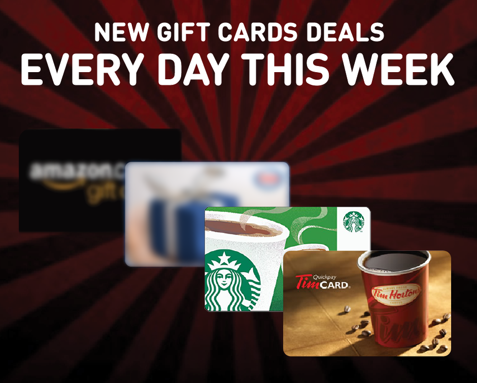 7 for a 10 Tim Hortons Gift Card! (Live at 100 PM EST) Buytopia