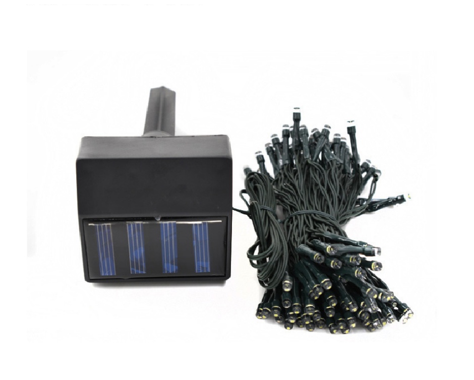 USD 12 for a 17 Metres Long String of Solar Fairy Lights with 100 LEDs Buytopia