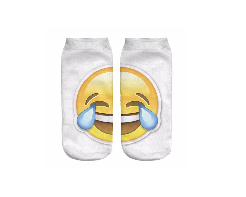 9 for a Pack of 3 Emoji Socks Buytopia